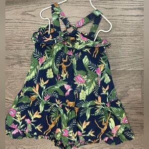 Janie and Jack Navy Jungle Ring Dress
